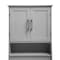Flash Furniture Vega Over the Toilet Storage Cabinet Organizer w/2 Magnetic Closure Doors, Adjustable Cabinet Shelf FS-VEGA-BATH-1-GY-GG - alternate 8